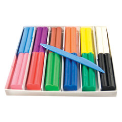 Пластилин восковой ЛУЧ &laquo;Фантазия&raquo;, 12 цветов, 180 г, со стеком, картонная упаковка, 25С1523-08