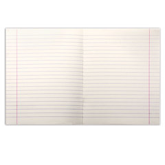 Тетрадь 18 л., ПИФАГОР, линия, офсет №2 ЭКОНОМ, обложка картон 170 г/<wbr/>м<sup>2</sup>, ОДНОТОННАЯ, 104550