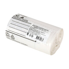 Мешки для мусора медицинские КОМПЛЕКТ 50 шт., класс А (белые), 30 л, 50&times;60 см, 14 мкм