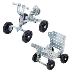 Конструктор металлический ЮНЛАНДИЯ &laquo;Для уроков труда №2&raquo;, развивающий, 290 элементов, 104680