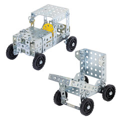 Конструктор металлический ЮНЛАНДИЯ &laquo;Для уроков труда №3&raquo;, развивающий, 292 элемента, 104681