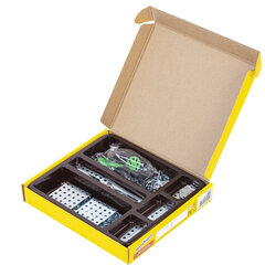 Конструктор металлический ЮНЛАНДИЯ &laquo;Для уроков труда №3&raquo;, развивающий, 292 элемента, 104681