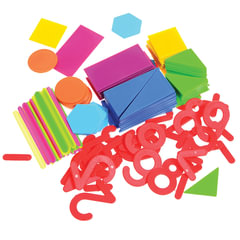 Касса цифр и счетных материалов ЮНЛАНДИЯ &laquo;ЛЁГКИЙ СЧЁТ&raquo;, 142 элемента, пенал, 104750