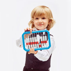 Счеты детские ЮНЛАНДИЯ &laquo;Обучение счету и развитие моторики!&raquo;, упаковка с европодвесом, 104920