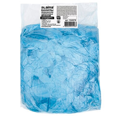 Бахилы КОМПЛЕКТ 100 шт. (50 пар) в упаковке, СТАНДАРТ, размер 40&times;14 см, 2,8 г, ПНД, LAIMA, 104979