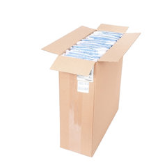 Бахилы КОМПЛЕКТ 100 шт. (50 пар) в упаковке, СТАНДАРТ, размер 40&times;14 см, 2,8 г, ПНД, LAIMA, 104979