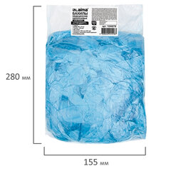 Бахилы КОМПЛЕКТ 100 шт. (50 пар) в упаковке, СТАНДАРТ, размер 40&times;14 см, 2,8 г, ПНД, LAIMA, 104979