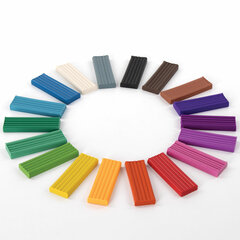 Пластилин классический ПИФАГОР &laquo;ЭНИКИ-БЕНИКИ&raquo; 18 цветов, 270 г, со стеком, картонная упаковка, 105036