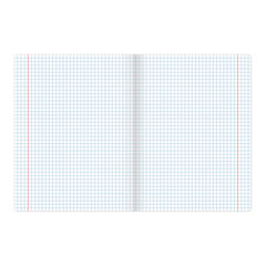 Тетрадь 12 л. ЮНЛАНДИЯ КЛАССИЧЕСКАЯ, клетка, обложка картон, ЗЕЛЕНАЯ, 105638