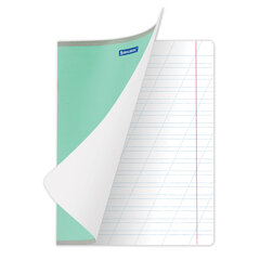 Тетрадь 12 л. BRAUBERG &laquo;КЛАССИКА NEW&raquo;, косая линия, обложка картон, ЗЕЛЕНАЯ, 10568