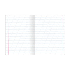 Тетрадь 12 л. BRAUBERG &laquo;КЛАССИКА NEW&raquo;, косая линия, обложка картон, ЗЕЛЕНАЯ, 10568