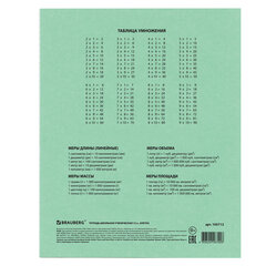 Тетрадь ВЕЛИКИЕ ИМЕНА. Ломоносов М.В., 12 л. клетка, плотная бумага 80 г/<wbr/>м<sup>2</sup>, обложка тонированный офсет, BRAUBERG, 105712