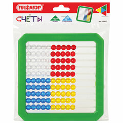 Счеты детские ПИФАГОР &laquo;Учись считать!&raquo;, 160&times;160 мм, 105857