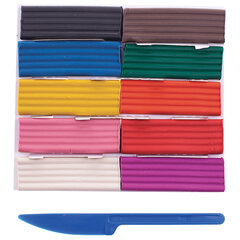 Пластилин классический ГАММА &laquo;Юный художник NEW&raquo;, 10 цветов, 140 г, со стеком, картонная упаковка, 280044