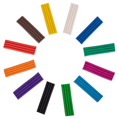 Пластилин классический BRAUBERG &laquo;АКАДЕМИЯ КЛАССИЧЕСКАЯ&raquo;, 12 цветов, 240 г, СТЕК, ВЫСШЕЕ КАЧЕСТВО, 106423