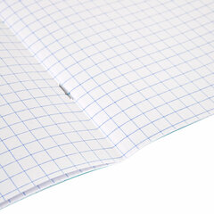 Тетрадь ЗЕЛЁНАЯ обложка 12 л., крупная клетка с полями, офсет, &laquo;ПЗБМ&raquo;, 19957