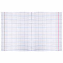 Тетрадь ЗЕЛЁНАЯ обложка 12 л., крупная клетка с полями, офсет, &laquo;ПЗБМ&raquo;, 19957