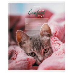 Тетрадь 24 л. BRAUBERG клетка, обложка картон, &laquo;ПИТОМЦЫ&raquo;, 106485