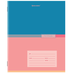 Тетрадь 24 л. BRAUBERG линия, обложка картон, &laquo;COLOR&raquo;, 106487