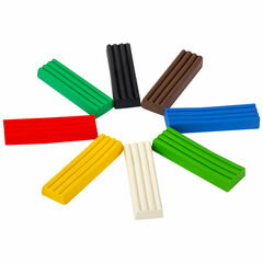 Пластилин классический BRAUBERG &laquo;АКАДЕМИЯ КЛАССИЧЕСКАЯ&raquo;, 8 цветов, 160 г, стек, ВЫСШЕЕ КАЧЕСТВО, 106500