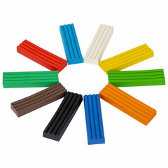 Пластилин классический BRAUBERG &laquo;АКАДЕМИЯ КЛАССИЧЕСКАЯ&raquo;, 10 цветов, 200 г, стек, ВЫСШЕЕ КАЧЕСТВО, 106503