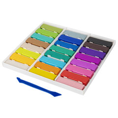 Пластилин классический ЮНЛАНДИЯ &laquo;ЮНЫЙ ВОЛШЕБНИК&raquo;, 24 цвета, 480 г, СО СТЕКОМ, 106511