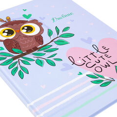 Дневник 1-4 класс 48 л., твердый, ЮНЛАНДИЯ, глянцевая ламинация, с подсказом, &laquo;Совушка&raquo;, 106594