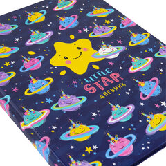 Дневник 1-4 класс 48 л., твердый, ЮНЛАНДИЯ, глянцевая ламинация, с подсказом, &laquo;Little star&raquo;, 106597