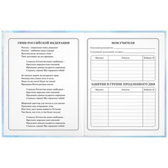 Дневник 1-4 класс 48 л., твердый, ЮНЛАНДИЯ, блестки, с подсказом, &laquo;Фея&raquo;, 106608