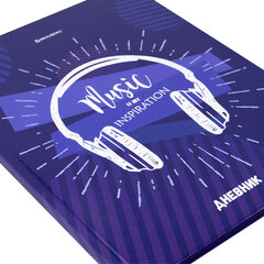 Дневник 5-11 класс 48 л., твердый, BRAUBERG, глянцевая ламинация, с подсказом, &laquo;Music&raquo;, 106623