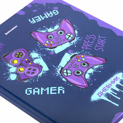 Дневник 5-11 класс 48 л., твердый, BRAUBERG, глянцевая ламинация, с подсказом, &laquo;GAMER&raquo;, 106629