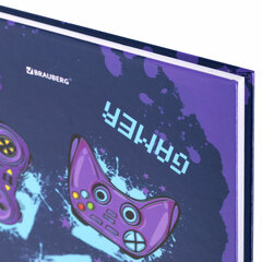 Дневник 5-11 класс 48 л., твердый, BRAUBERG, глянцевая ламинация, с подсказом, &laquo;GAMER&raquo;, 106629