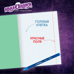 Тетради ДЭК 12 л. КОМПЛЕКТ 20 шт. с ЗЕЛЁНОЙ обложкой, ЮНЛАНДИЯ, клетка, 106741