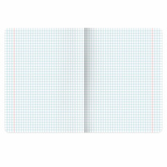 Тетради ДЭК 12 л. КОМПЛЕКТ 10 шт., BRAUBERG, клетка, обложка картон, Авто, 106754