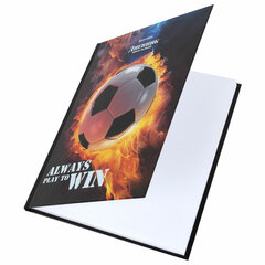 Дневник 5-11 класс 48 л., твердый, BRAUBERG, глянцевая ламинация, с подсказом, &laquo;Футбол&raquo;, 106880