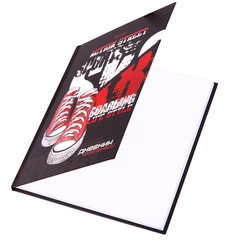 Дневник 5-11 класс 48 л., твердый, BRAUBERG, выборочный лак, с подсказом, &laquo;Кеды&raquo;, 106889