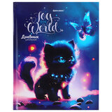 Дневник ДЭК 1-11 класс 40 л., твердый, BRAUBERG, глянцевая ламинация, "Котик", 106900