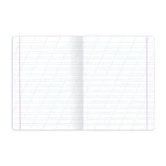 Тетради ДЭК 12 л. КОМПЛЕКТ 10 шт. BRAUBERG КЛАССИКА NEW, косая линия, обложка картон, ЗЕЛЕНАЯ, 107050
