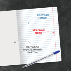 Тетради ДЭК 12 л. КОМПЛЕКТ 10 шт. BRAUBERG КЛАССИКА NEW, линия, обложка картон, ЖЕЛТАЯ, 107052
