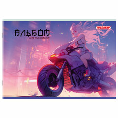 Альбом для рисования А4, 20 листов, скоба, обложка офсет, ПИФАГОР, 203&times;288 мм, &laquo;МИКС-1&raquo;, 107102