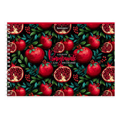 Альбом для рисования А4, 40 л., гребень, обложка картон, BRAUBERG, 195&times;285 мм, МИКС-1, 107118