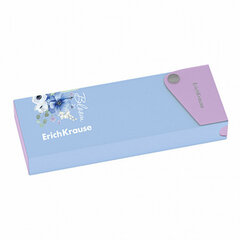 Пенал пластиковый ERICH KRAUSE &laquo;Matt Pastel Bloom&raquo;, ассорти, 61250