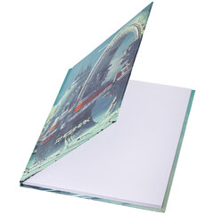 Дневник 5-11 класс 48 л., твердый, BRAUBERG, глянцевая ламинация, с подсказом, &laquo;Космический корабль&raquo;, 107189