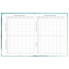 Дневник 5-11 класс 48 л., твердый, BRAUBERG, глянцевая ламинация, с подсказом, &laquo;Космический корабль&raquo;, 107189