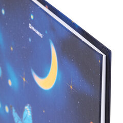 Дневник 5-11 класс 48 л., твердый, BRAUBERG, выборочный лак, с подсказом, &laquo;Бабочки&raquo;, 107198