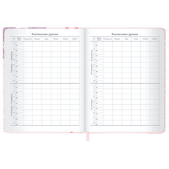 Дневник 1-11 класс 48 л., кожзам (твердая), застежка, BRAUBERG, &laquo;Аниме девочка&raquo;, 107228