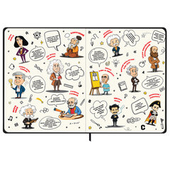 Дневник 1-11 класс 48 л., твердый, BRAUBERG, матовая ламинация, резинка, закладка-ляссе, с подсказом, &laquo;Дракон&raquo;, 107240