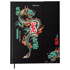 Дневник 1-11 класс 48 л., твердый, BRAUBERG, матовая ламинация, магнитный клапан, закладка-ляссе, с подсказом, &laquo;Дракон&raquo;, 107245