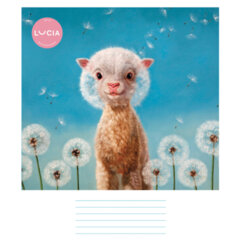 Тетрадь 24 л., HATBER клетка, обложка картон, &laquo;Узнай себя!&raquo; (Lucia Heffernan) (микс в спайке), 086740