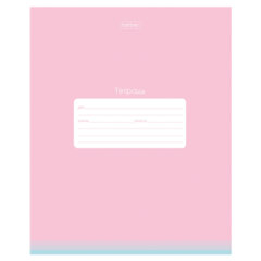 Тетрадь обложка пластик, 18 л., клетка, HATBER, &laquo;PROстиль Для девочек&raquo; (микс в спайке), 090448